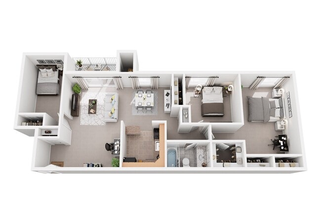 3 Bedroom - Brookstone