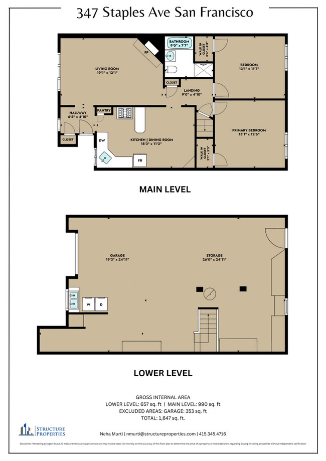 Building Photo - 347 Staples Ave