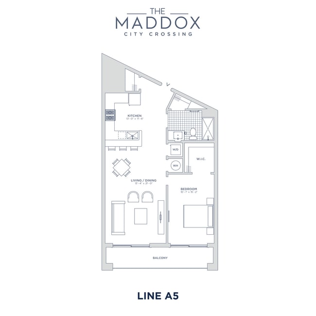 Floorplan - The Maddox at City Crossing
