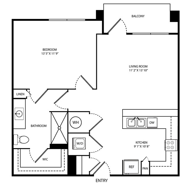 Floorplan - Moda at the Hill