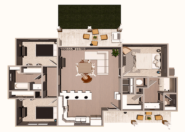 Floorplan - Trulo Homes Quail Village