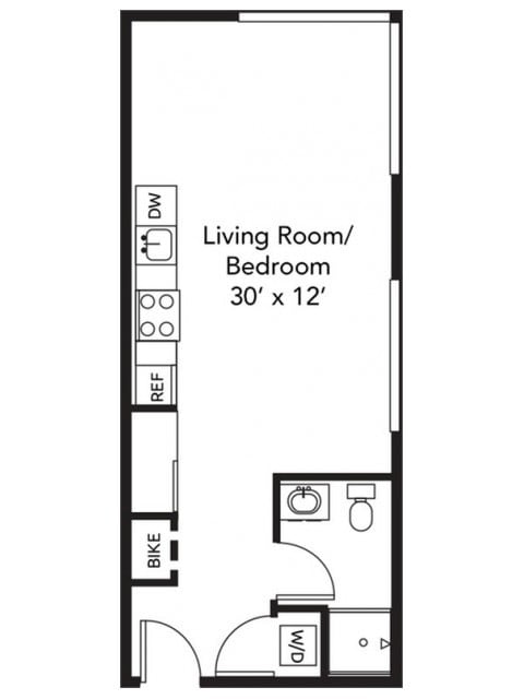 Floorplan - Division Street Lofts