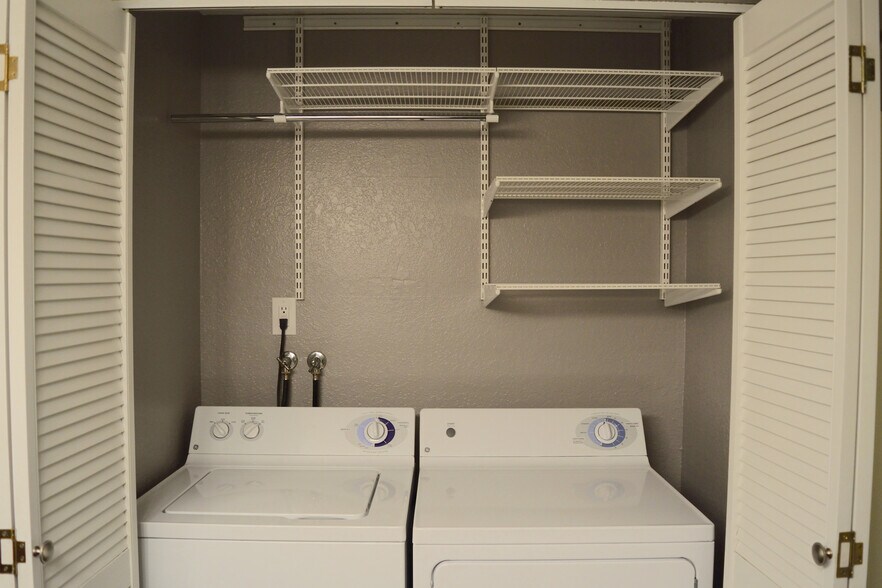 Laundry in main bathroom - 1559 8th Street Northeast