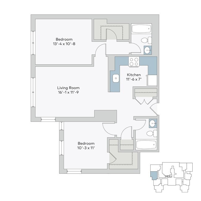 Floorplan - Montclair on the Park
