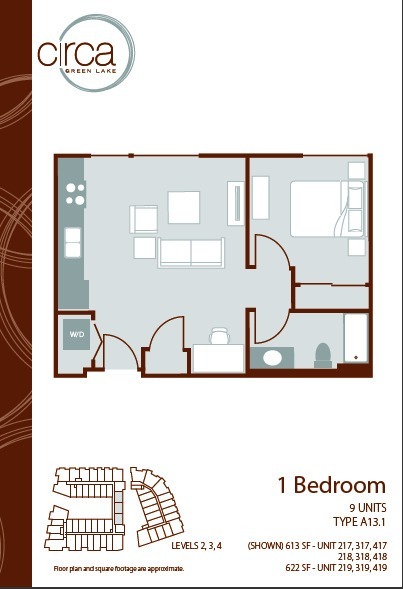 Floorplan - Circa Green Lake Apartments