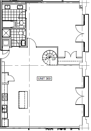 2BR/2BA - Chesapeake Lofts