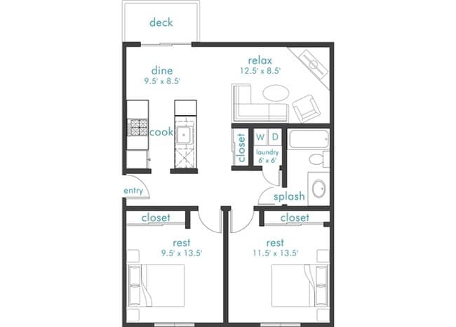 Floorplan - Aero Apartments
