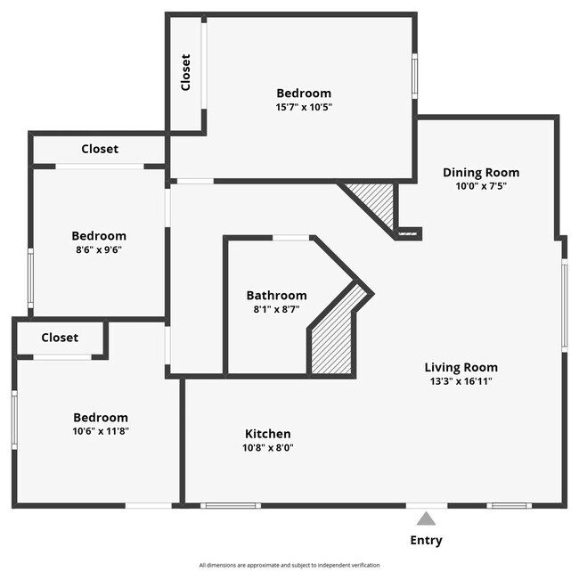 Building Photo - Charming 3BD/1BA Condo in University Heigh...
