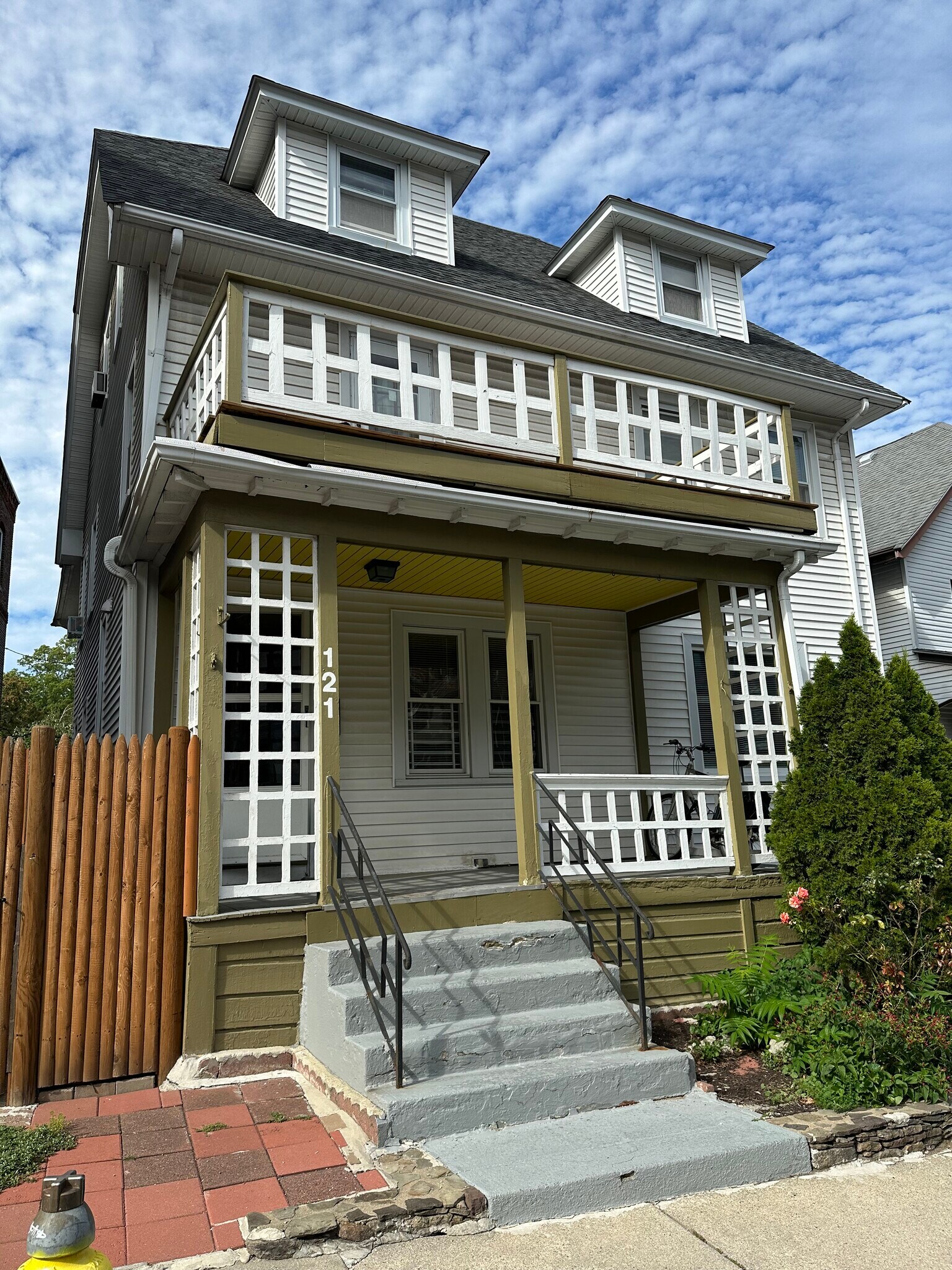 Front exterior - 121 Glenville Ave