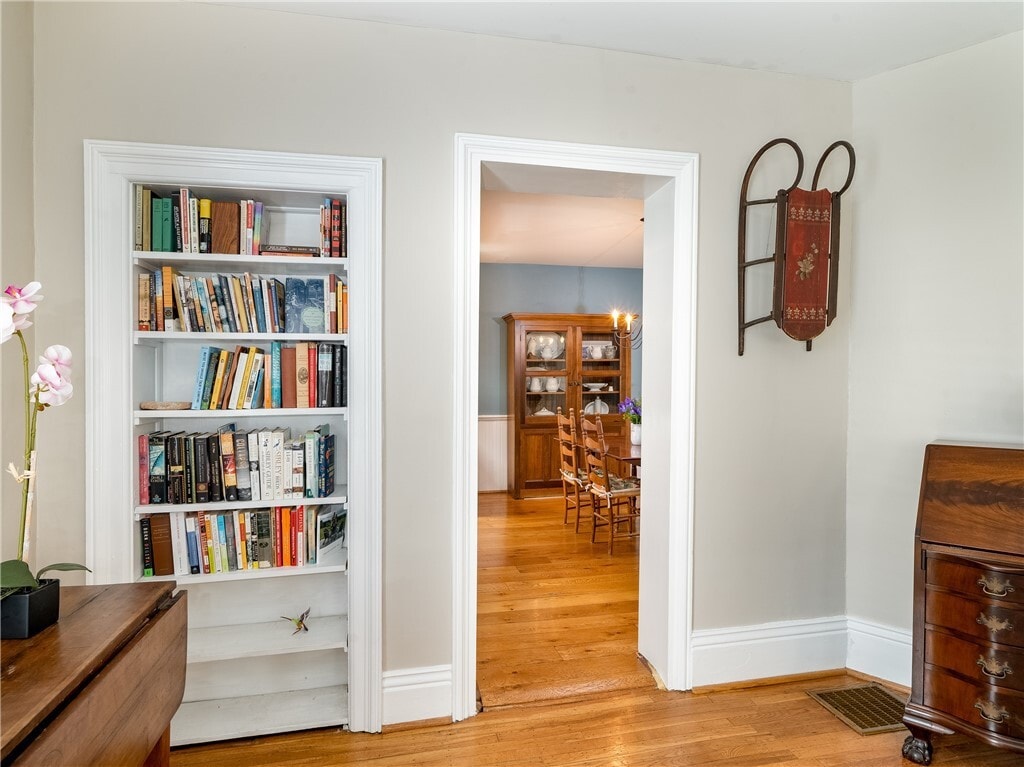 Living room looking into dining room - 164 S Main St
