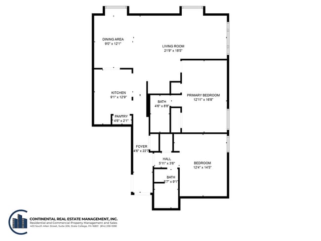 Building Photo - Downtown 2 Bedroom/2 Bathroom Apartment