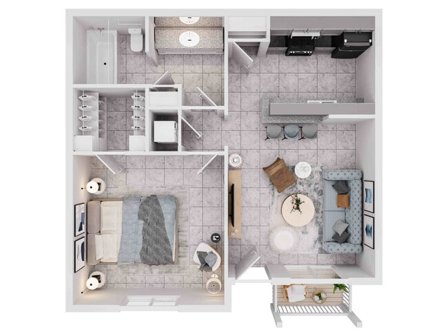 Ashford Santa Ana 1 Bed 1 Bath - Ashford Santa Ana