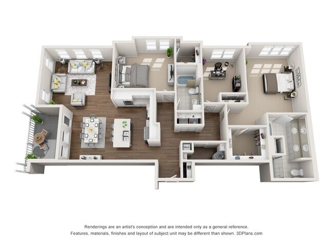 Floorplan - Queens at Granville