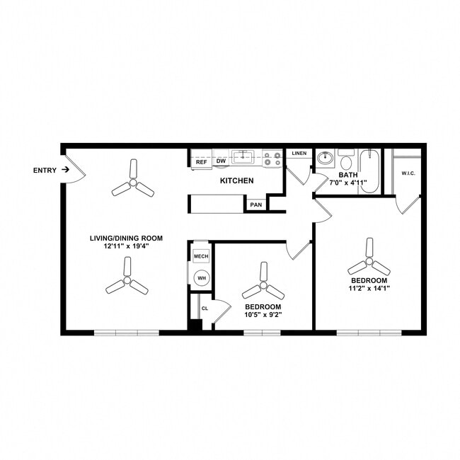 Floorplan - Midtown at Coppin Heights