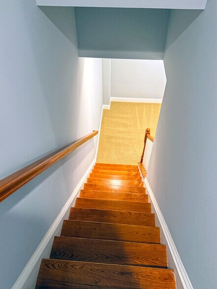 Stairs to Second Master Bedroom & Garage - 870 Belvedere Blvd