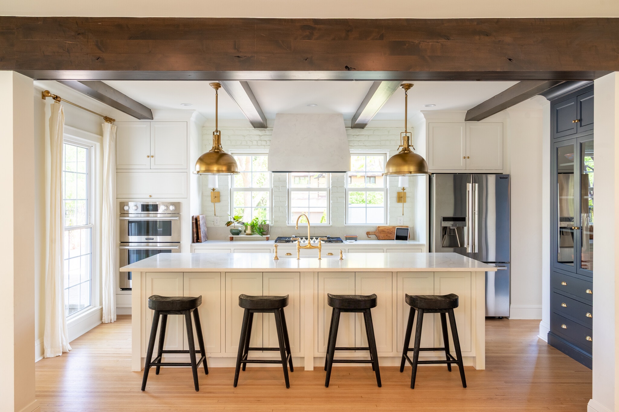 Newly renovated kitchen includes a 10 foot island and hidden storage in the back - 1697 Pinehurst Ave
