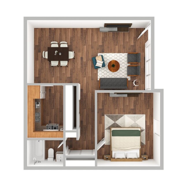 Floorplan - Gable Oaks Apartments