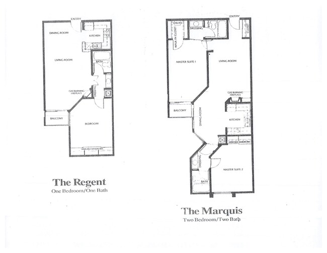 Floorplan - Graystone Manor Apartments