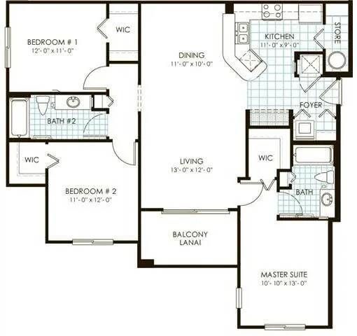 Floorplan - Florida Club