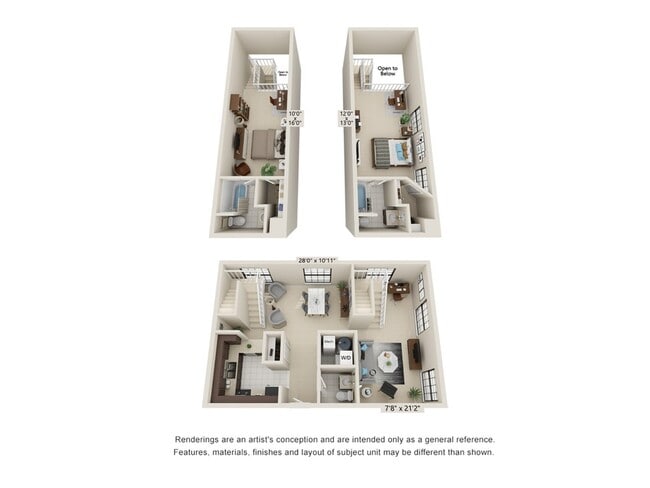 2 Bed 2.5 Bath 2 Story - Shockoe Center