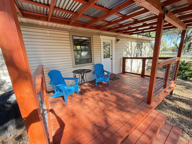 Back porch - 1226 Amanda Dr