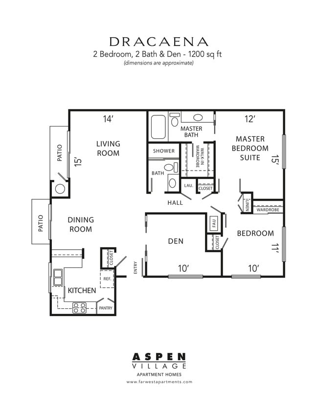 Floorplan - Aspen Village