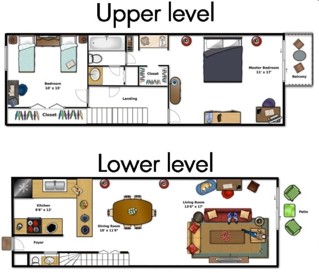 2BR/1.5BA - Village Square Apartments