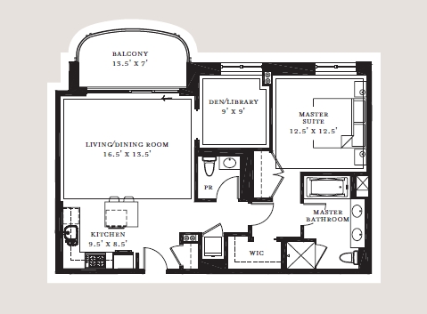 Floorplan - Ten East Delaware