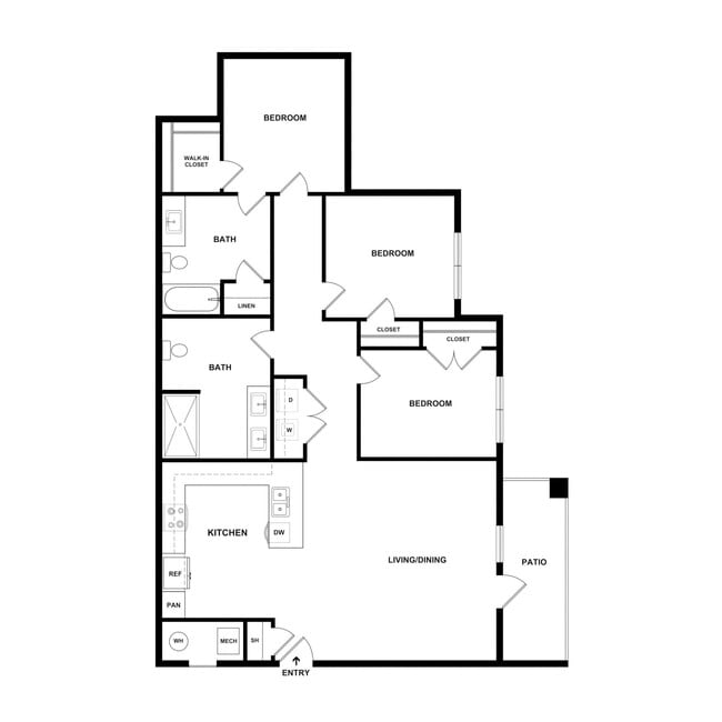 Floorplan - Urbana at Hioaks
