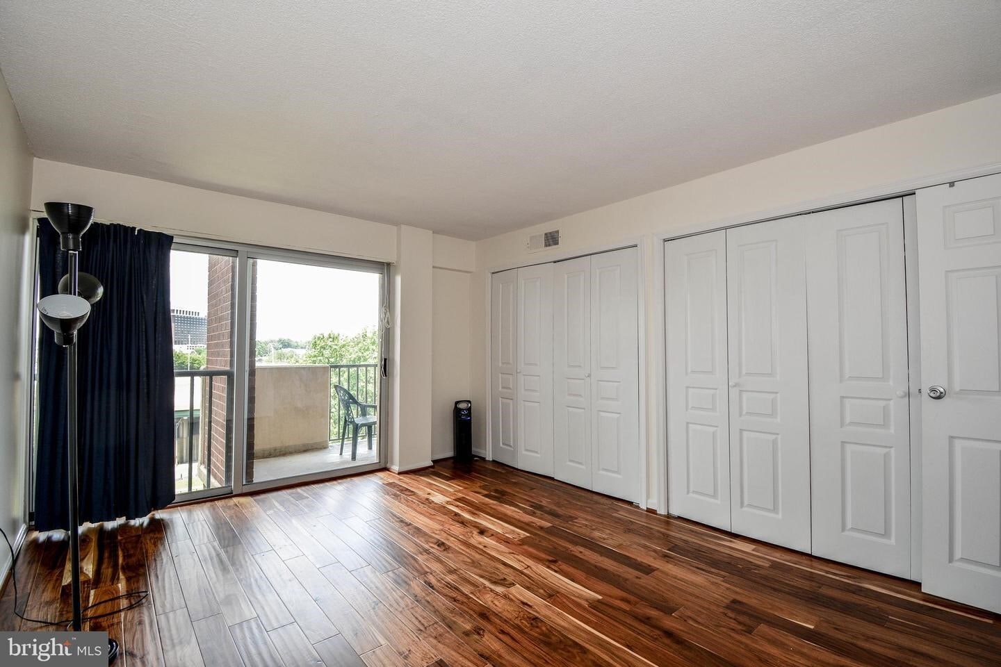 Bedroom (with wall of closets) - 1300 Army Navy Dr