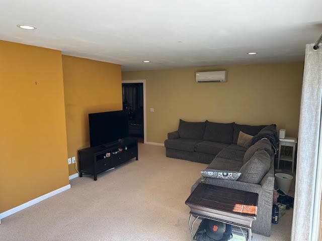 Family room with ductless mini-split - 16715 SE Evergreen Ln