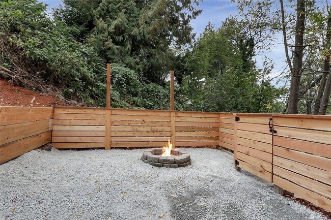 Communal Gathering Area with Fire Pit - 3819 21st Ave SW
