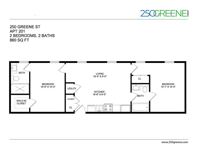 Floorplan - 250 Greene St