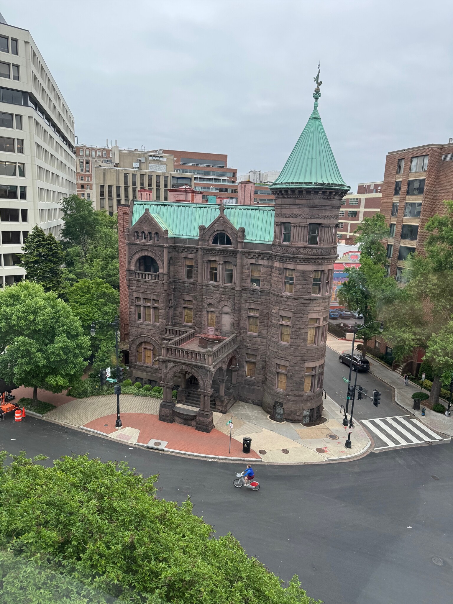 View from windows - 1330 New Hampshire Ave NW