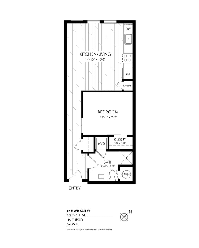 Floorplan - The Wheatley Flats