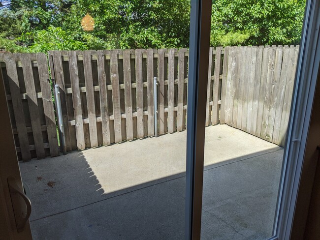 Rear private patio - 452 Edinburgh Rd