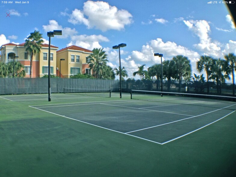 Tennis courts with night lighting - 11041 Legacy Blvd
