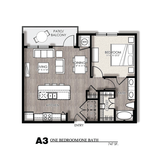 Floorplan - Presidio at River East