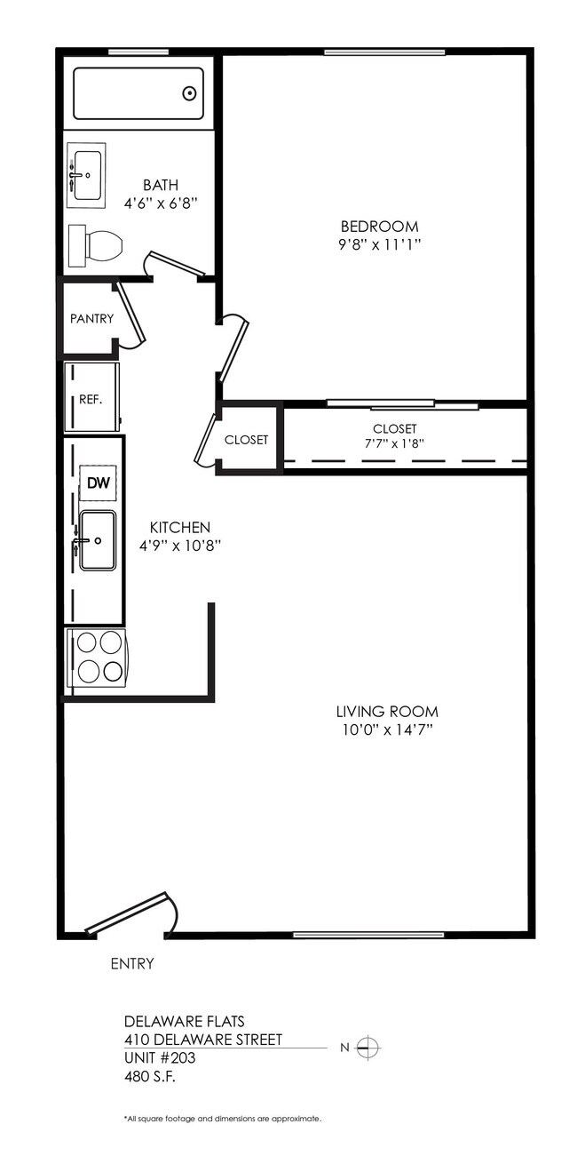 Floorplan - Delaware Flats