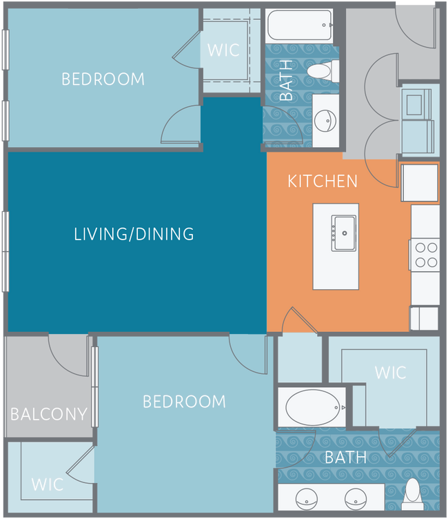 Floorplan - Watermark at Steele Crossing