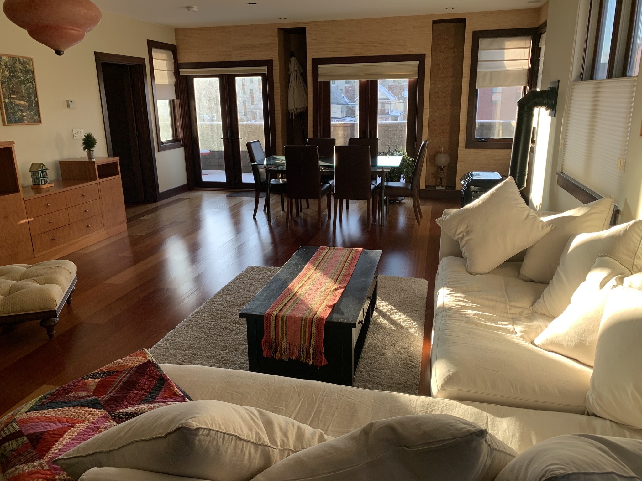 Living room area - 191 S Winooski Ave