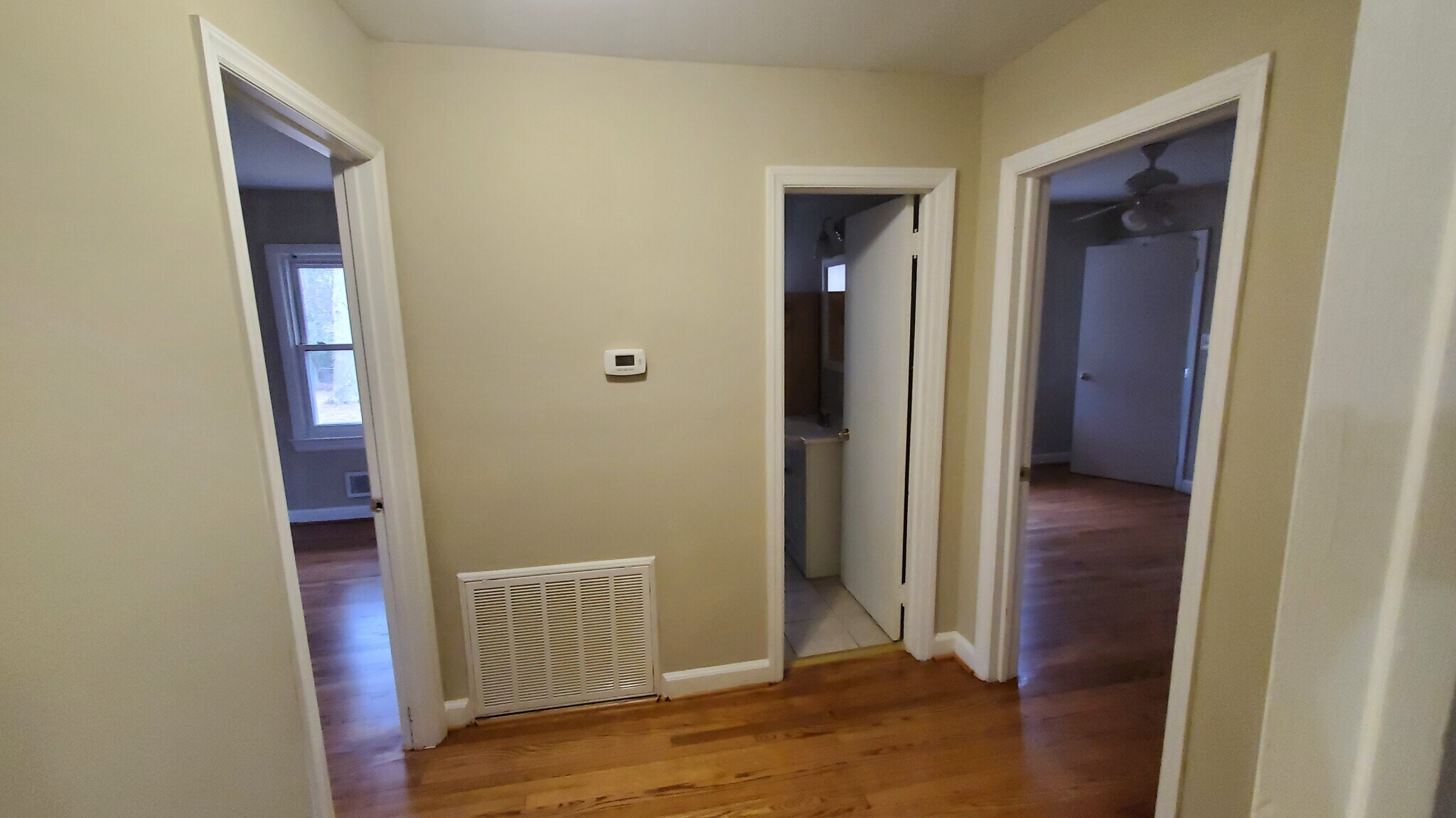 Hall to bedrooms and bath - 1225 Southerlund Rd