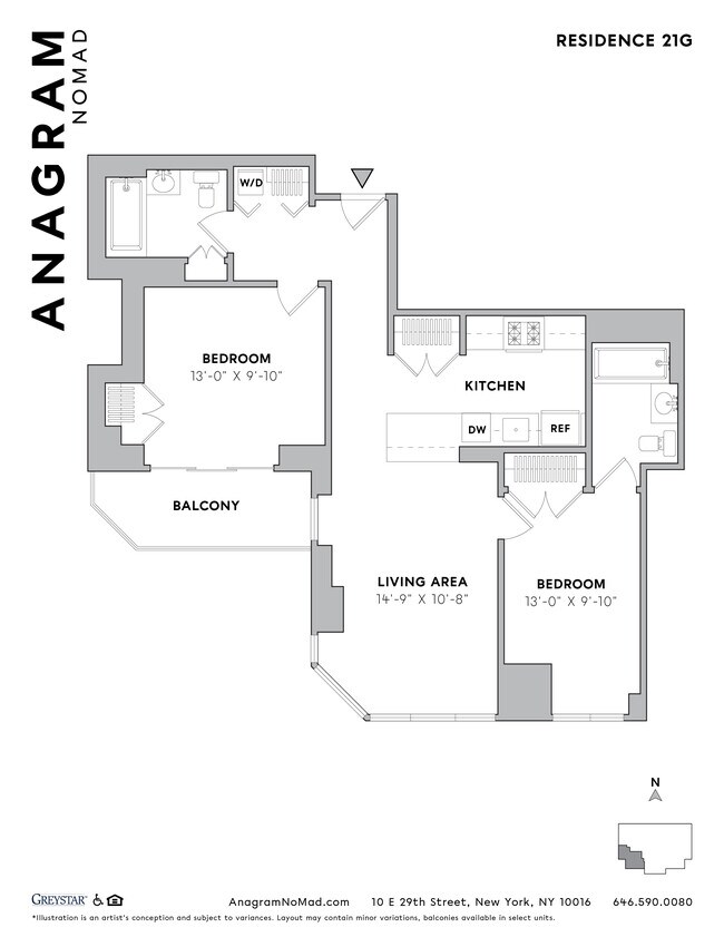 Floorplan - Anagram Nomad