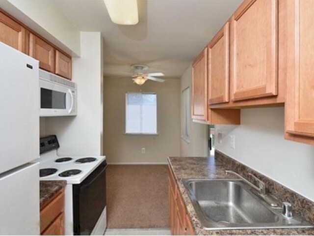 Kitchen and Dining Room - Tide Mill Apartments