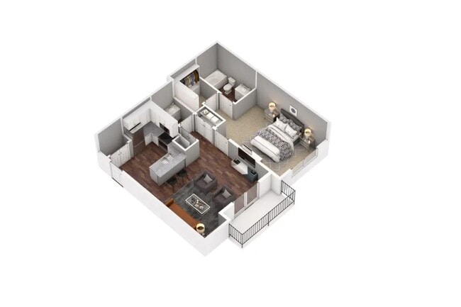 Floorplan - The Rise Apartments