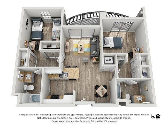 B2C 2 Bedroom 2 Bathroom - West 27th
