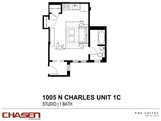 Floorplan - The Suites at 1005 N Charles