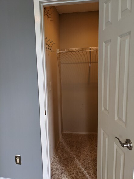Walk-in closet in second bedroom/ office - 4496 Maryland Ave