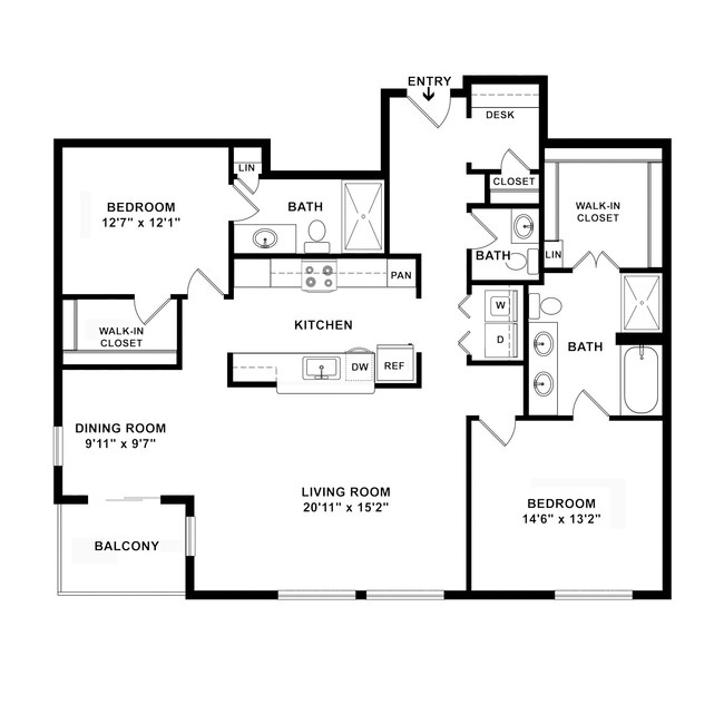 Floorplan - Cortland at West Village