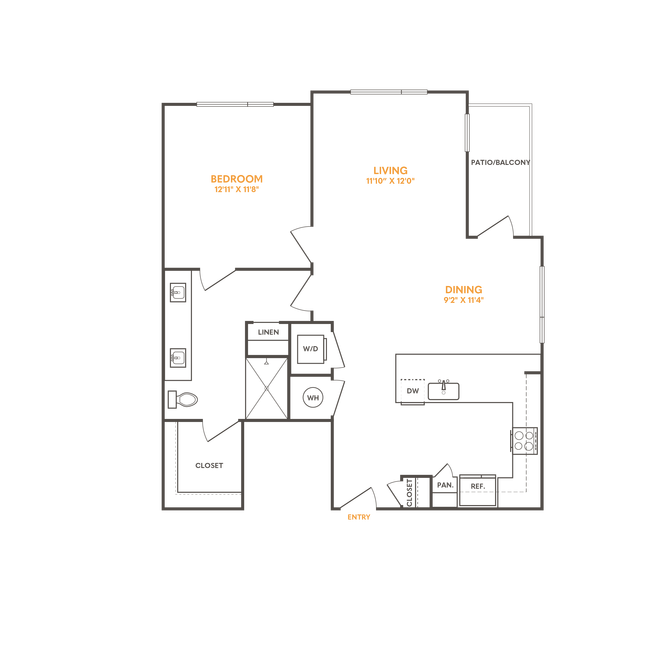 Floorplan - Citron at The Packing District